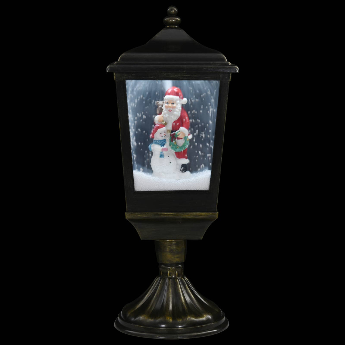 vidaXL Christmas Lantern ESPOO Cool White 20.5 x 20.5 x 52 cm