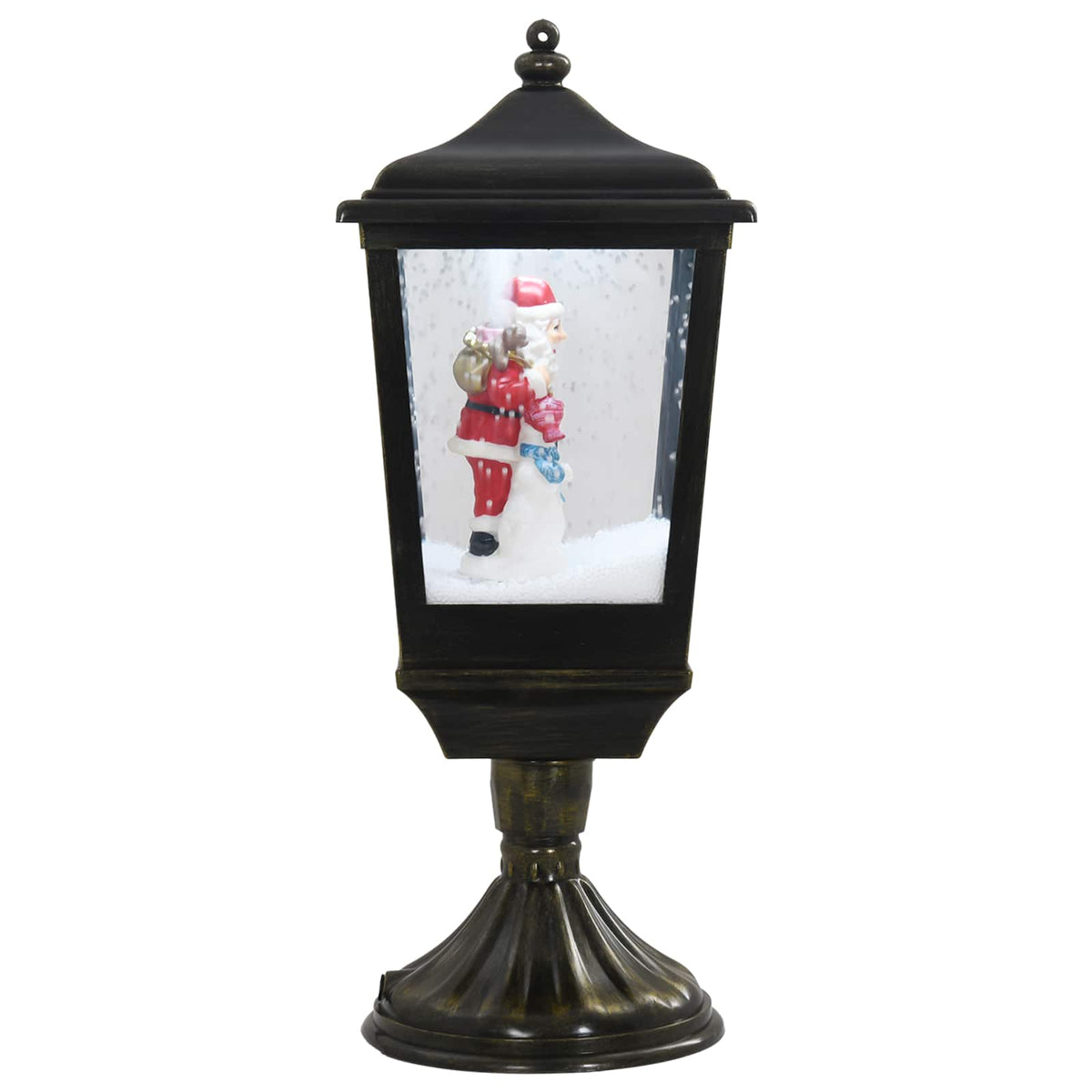 vidaXL Christmas Lantern ESPOO Cool White 20.5 x 20.5 x 52 cm