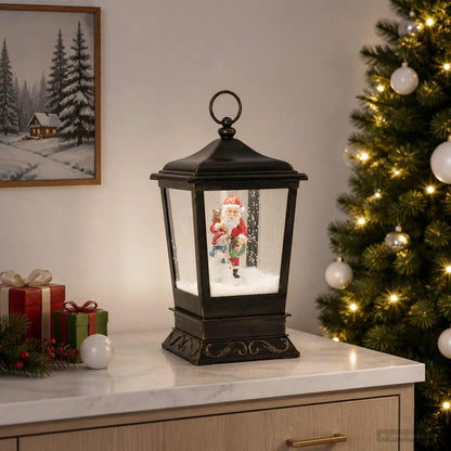 vidaXL Christmas Lantern ESPOO Cool White 20.5 x 20.5 x 40 cm