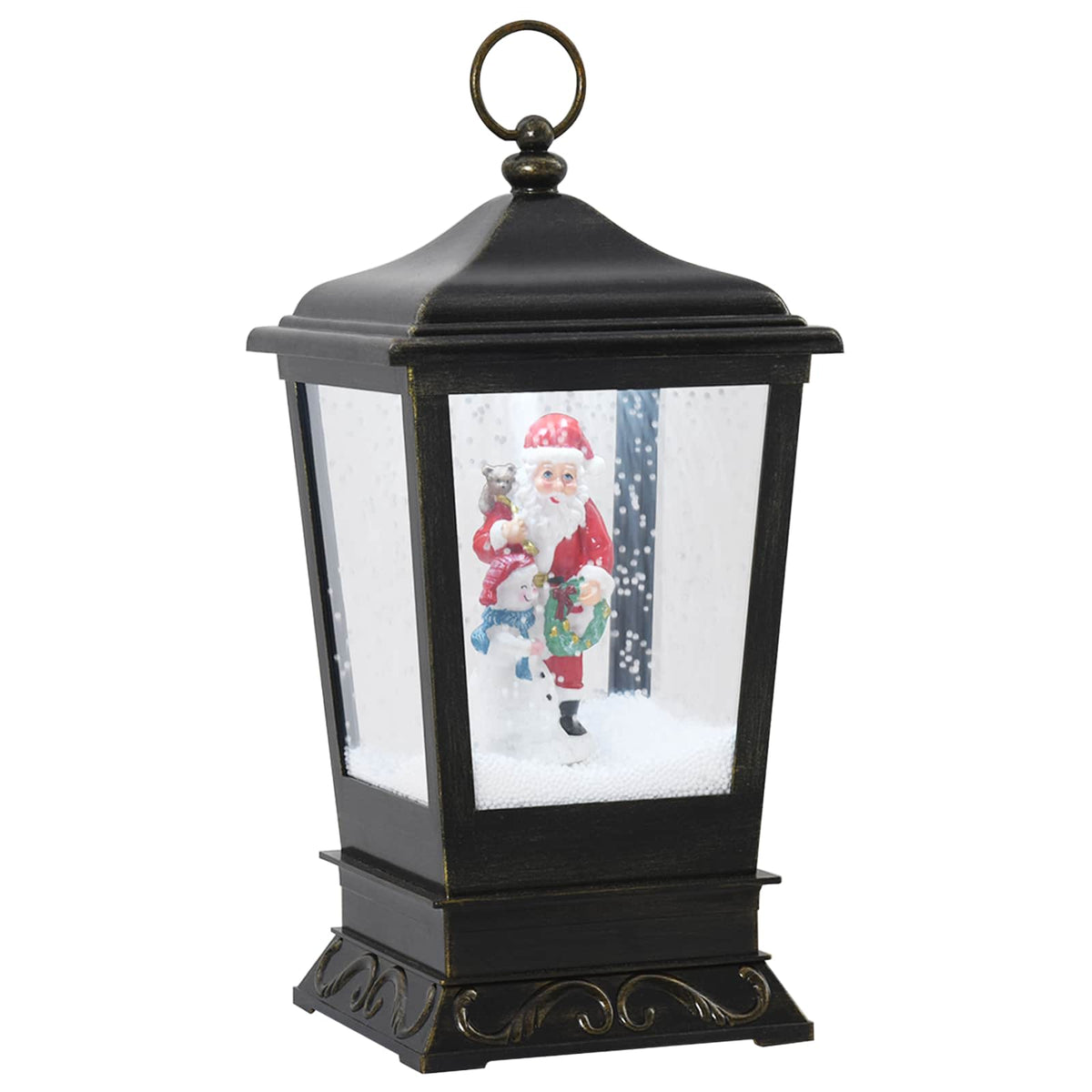 vidaXL Christmas Lantern ESPOO Cool White 20.5 x 20.5 x 40 cm