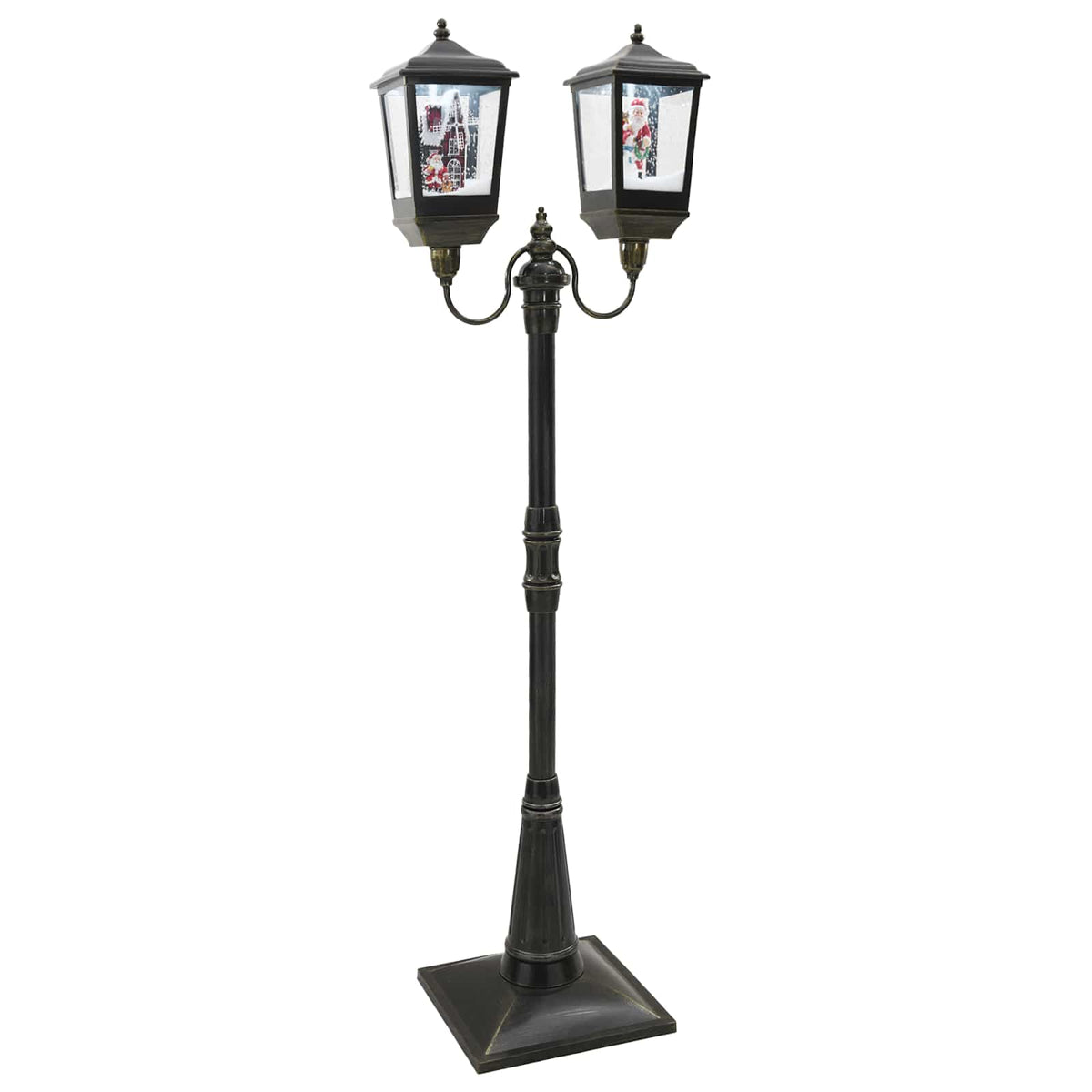 vidaXL Christmas Lantern ESPOO Cool White 57 x 37.5 x 179 cm