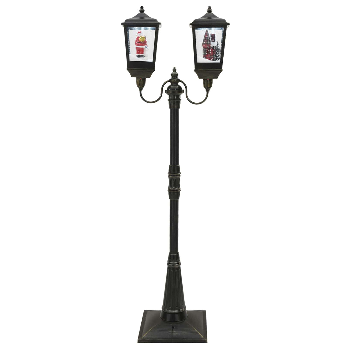 vidaXL Christmas Lantern ESPOO Cool White 57 x 37.5 x 179 cm
