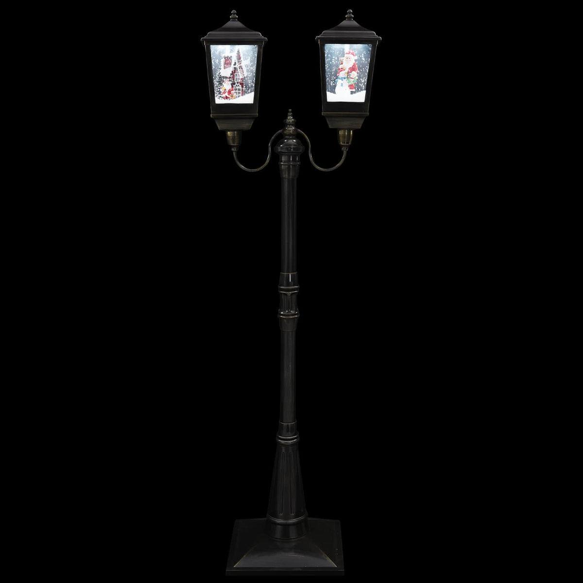 vidaXL Christmas Lantern ESPOO Cool White 57 x 37.5 x 179 cm