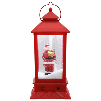 vidaXL Christmas Lantern ESPOO Cold White 17.5 x 17.5 x 41 cm