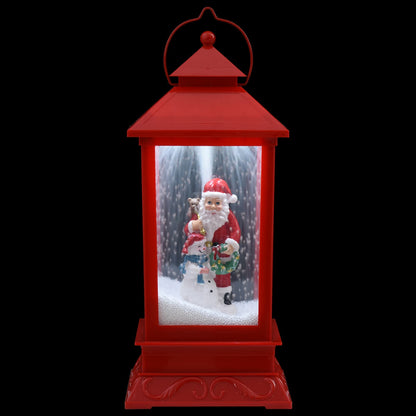 vidaXL Christmas Lantern ESPOO Cold White 17.5 x 17.5 x 41 cm