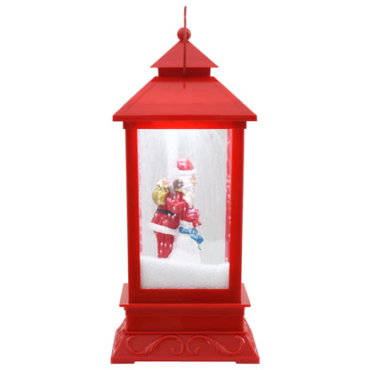 vidaXL Christmas Lantern ESPOO Cold White 17.5 x 17.5 x 41 cm