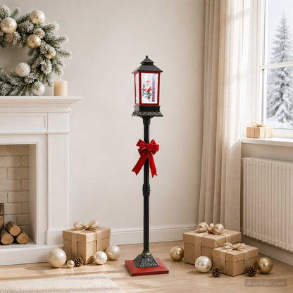 vidaXL Christmas Lantern ESPOO Cold White 26.5 x 26.5 x 150 cm