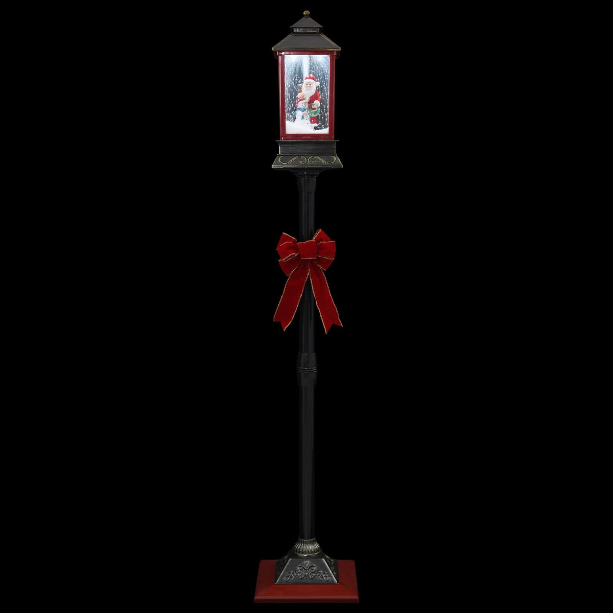 vidaXL Christmas Lantern ESPOO Cold White 26.5 x 26.5 x 150 cm