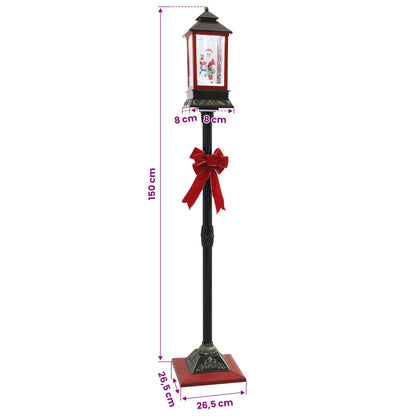 vidaXL Christmas Lantern ESPOO Cold White 26.5 x 26.5 x 150 cm