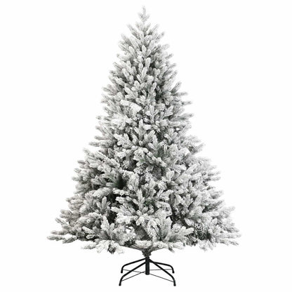 vidaXL Artificial Hinged Christmas Tree 120 cm 150 LEDs Warm White