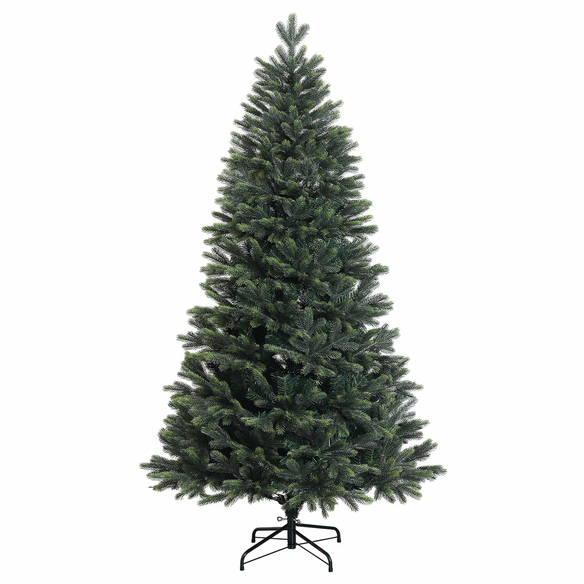 vidaXL Artificial Hinged Christmas Tree 120 cm 150 LEDs Warm White