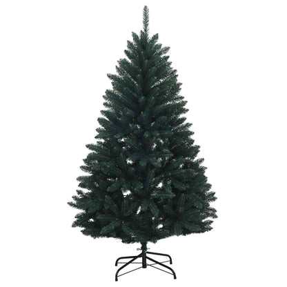vidaXL Artificial Hinged Christmas Tree 150 cm 150 LEDs Warm White