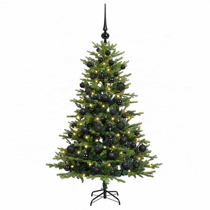 vidaXL Artificial Christmas Tree with Bauble 150 cm 150 LEDs