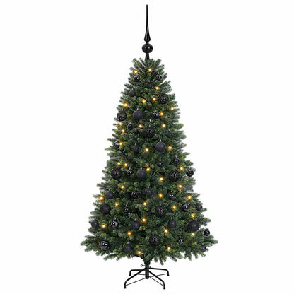 vidaXL Artificial Christmas Tree with Bauble 150 cm 150 LEDs