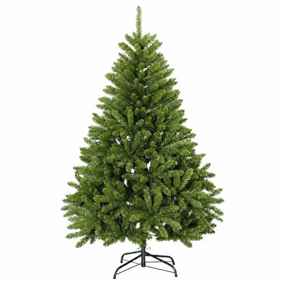 vidaXL Artificial Christmas Tree Light Green with Bauble 120 cm
