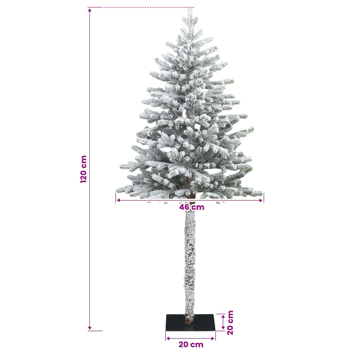vidaXL Artificial Christmas Tree with Bauble 120 cm 150 LEDs