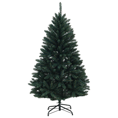 vidaXL Artificial Christmas Tree Dark Green with Baubles 120 cm