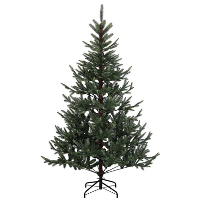 vidaXL Artificial Christmas Tree with Bauble 120 cm 150 LEDs