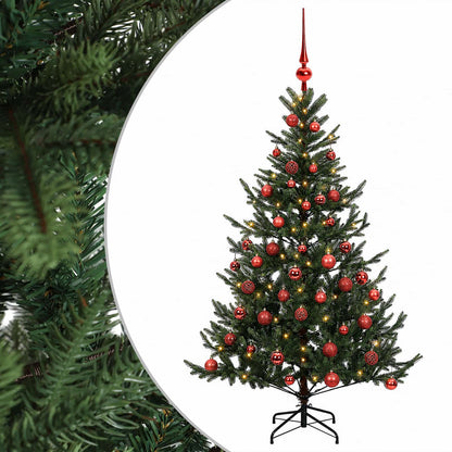 vidaXL Artificial Christmas Tree with Bauble 150 cm 150 LEDs