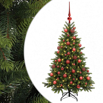 vidaXL Artificial Christmas Tree with Bauble 150 cm 150 LEDs