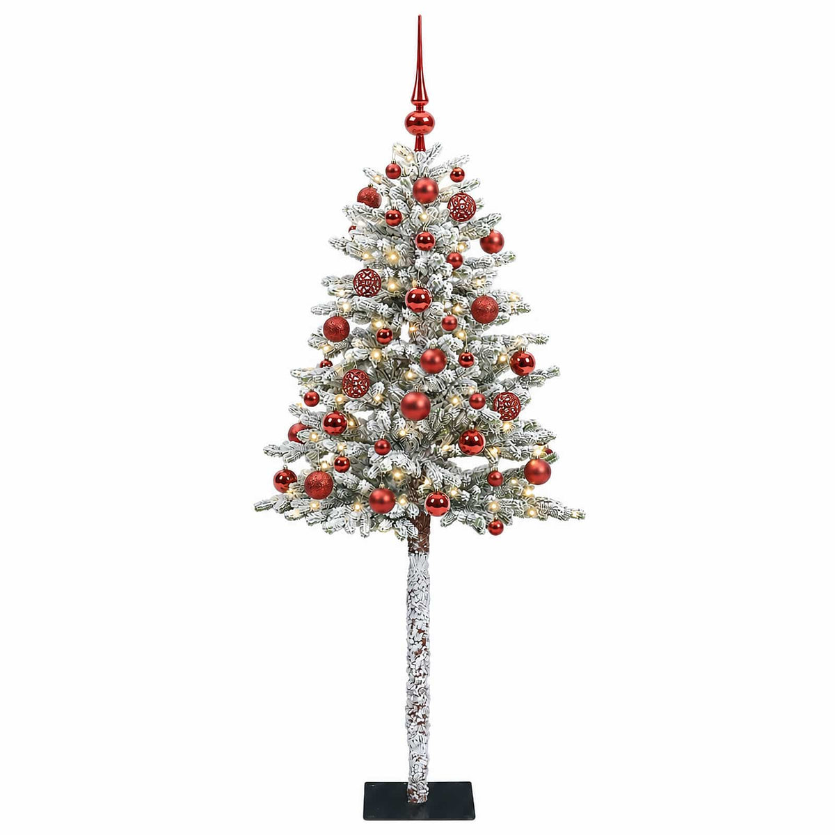vidaXL Artificial Christmas Tree with Bauble 150 cm 150 LEDs