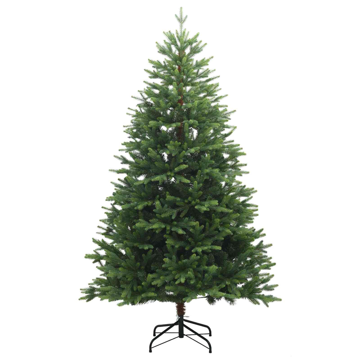 vidaXL Artificial Christmas Tree with Bauble 150 cm 150 LEDs