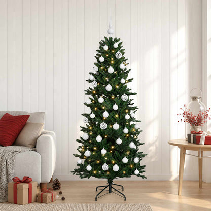 vidaXL Artificial Christmas Tree with Bauble 150 cm 150 LEDs
