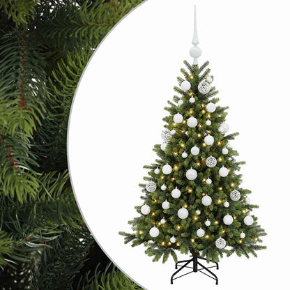 vidaXL Artificial Christmas Tree with Bauble 150 cm 150 LEDs