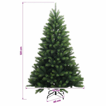 vidaXL Artificial Christmas Tree with Bauble 120 cm 150 LEDs