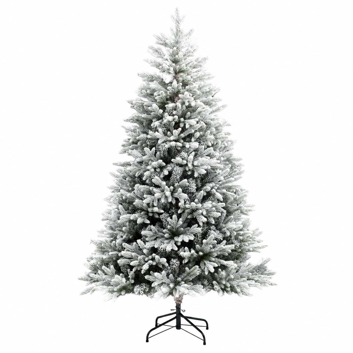 vidaXL Artificial Christmas Tree with Bauble 120 cm 150 LEDs