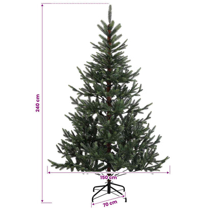 vidaXL Artificial Christmas Tree with Bauble 240 cm 300 LEDs