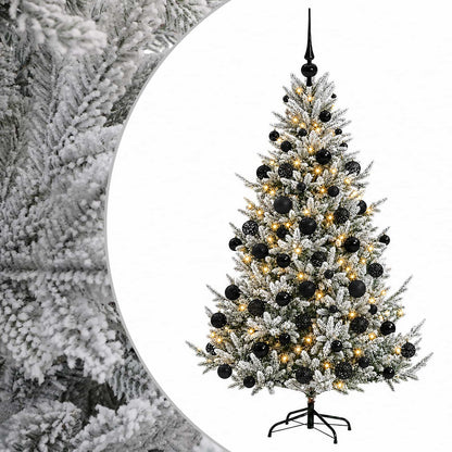 vidaXL Artificial Christmas Tree with Bauble 210 cm 300 LEDs