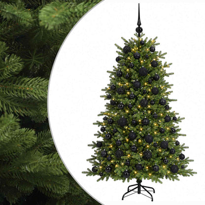 vidaXL Artificial Christmas Tree with Bauble 210 cm 300 LEDs