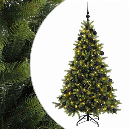 vidaXL Artificial Christmas Tree with Bauble 240 cm 300 LEDs