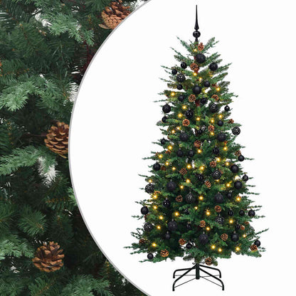 vidaXL Artificial Christmas Tree with Bauble 240 cm 300 LEDs