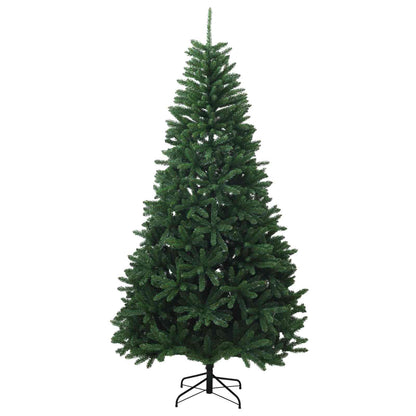 vidaXL Artificial Christmas Tree Mid-green with Bauble 240 cm 300 LEDs