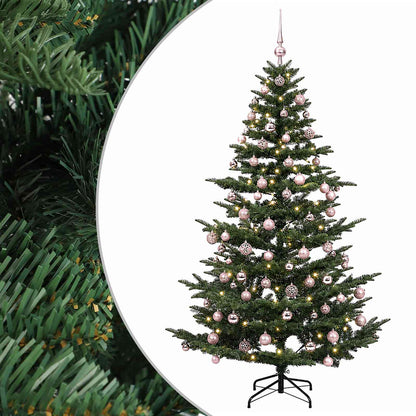 vidaXL Artificial Christmas Tree with Bauble 180 cm 300 LEDs