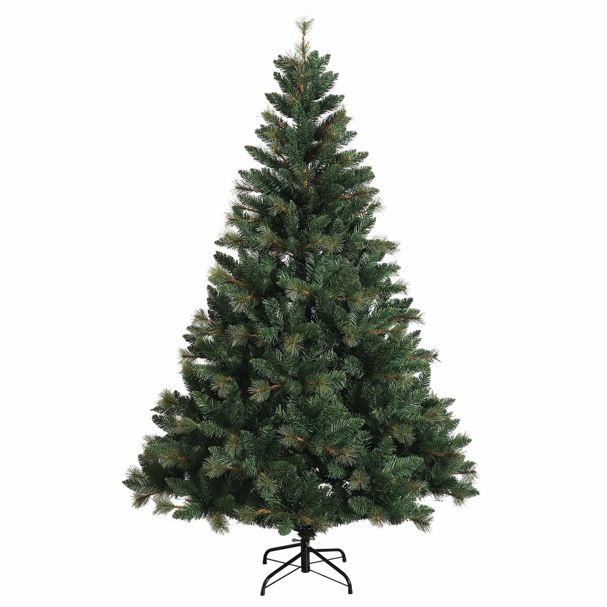 vidaXL Artificial Christmas Tree with Bauble 180 cm 300 LEDs