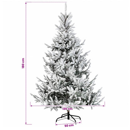 vidaXL Artificial Christmas Tree with Bauble 180 cm 300 LEDs