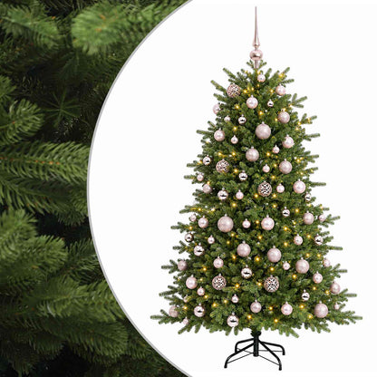 vidaXL Artificial Christmas Tree with Bauble 180 cm 300 LEDs