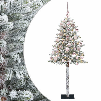 vidaXL Artificial Christmas Tree with Bauble 180 cm 300 LEDs