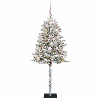vidaXL Artificial Christmas Tree with Bauble 180 cm 300 LEDs