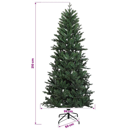 vidaXL Artificial Christmas Tree with Bauble 210 cm 300 LEDs