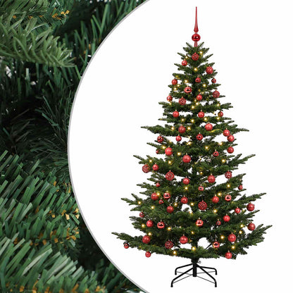 vidaXL Artificial Christmas Tree with Bauble 210 cm 300 LEDs