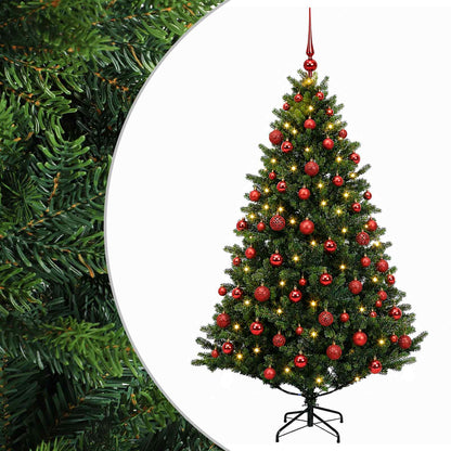 vidaXL Artificial Christmas Tree with Bauble 240 cm 300 LEDs