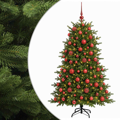 vidaXL Artificial Christmas Tree with Bauble 180 cm 300 LEDs