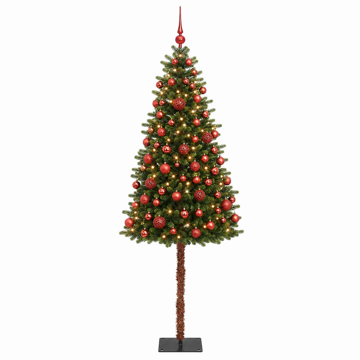 vidaXL Artificial Christmas Tree with Bauble 180 cm 300 LEDs