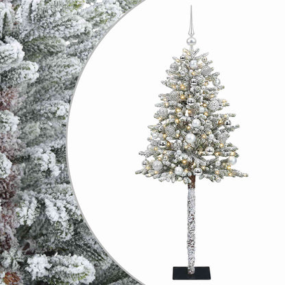 vidaXL Artificial Christmas Tree with Bauble 180 cm 300 LEDs