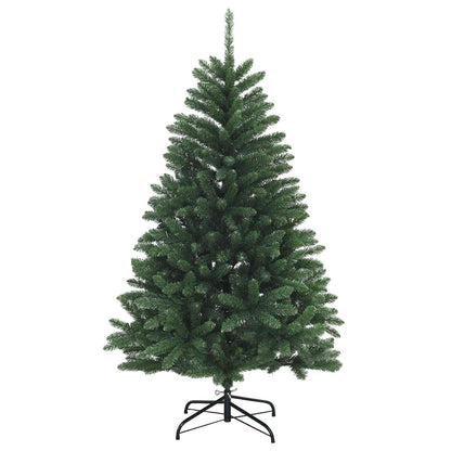vidaXL Artificial Christmas Tree Mid-green with Bauble 180 cm 300 LEDs