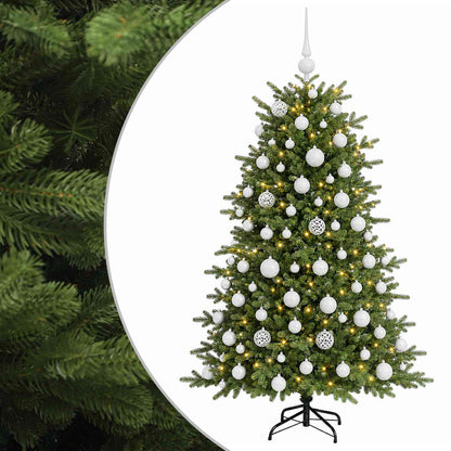 vidaXL Artificial Christmas Tree with Bauble 180 cm 300 LEDs